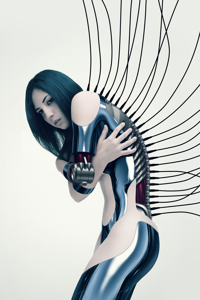 Illustration for article titled Gallery 2 Sexy Robots and Cyborgs